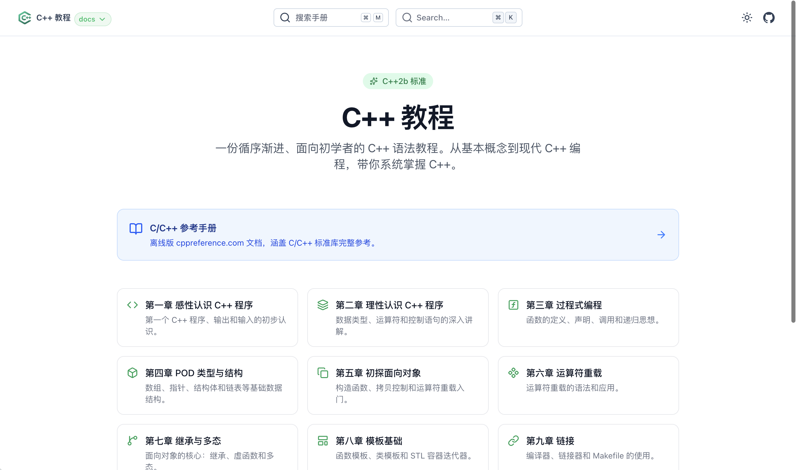 C++ Reference